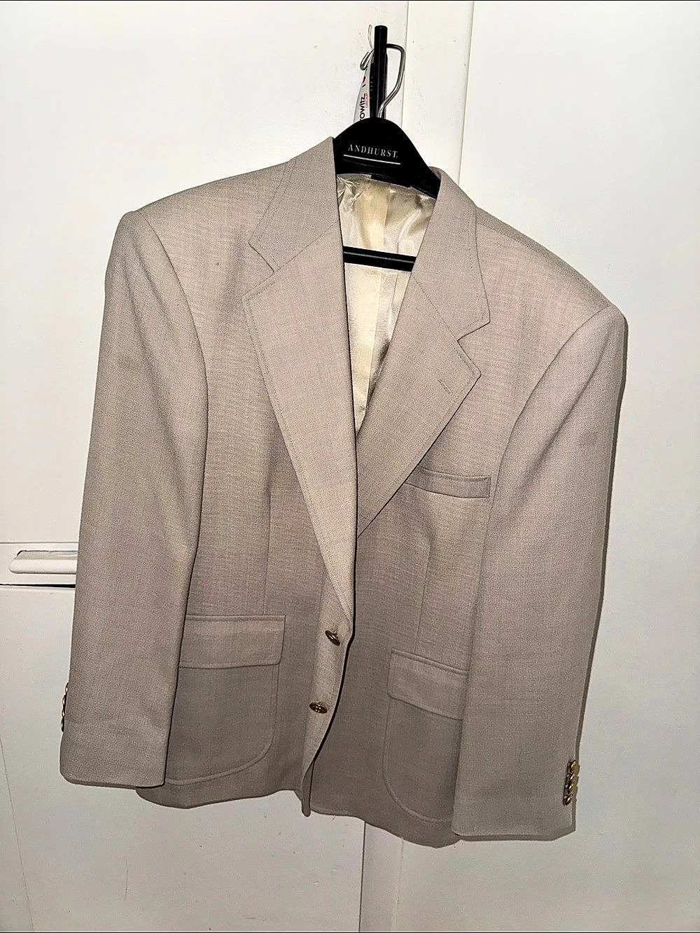 Vintage Andhurst Men's Sport Coat Gray Size 42S
